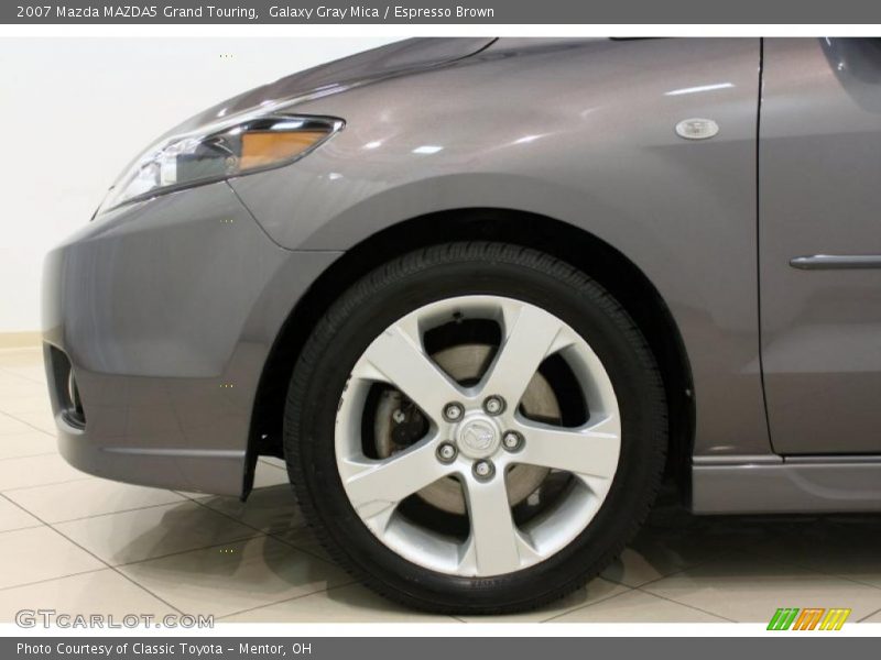 Galaxy Gray Mica / Espresso Brown 2007 Mazda MAZDA5 Grand Touring