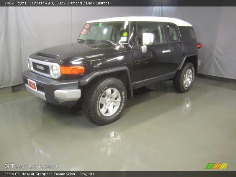 Black Diamond / Dark Charcoal 2007 Toyota FJ Cruiser 4WD