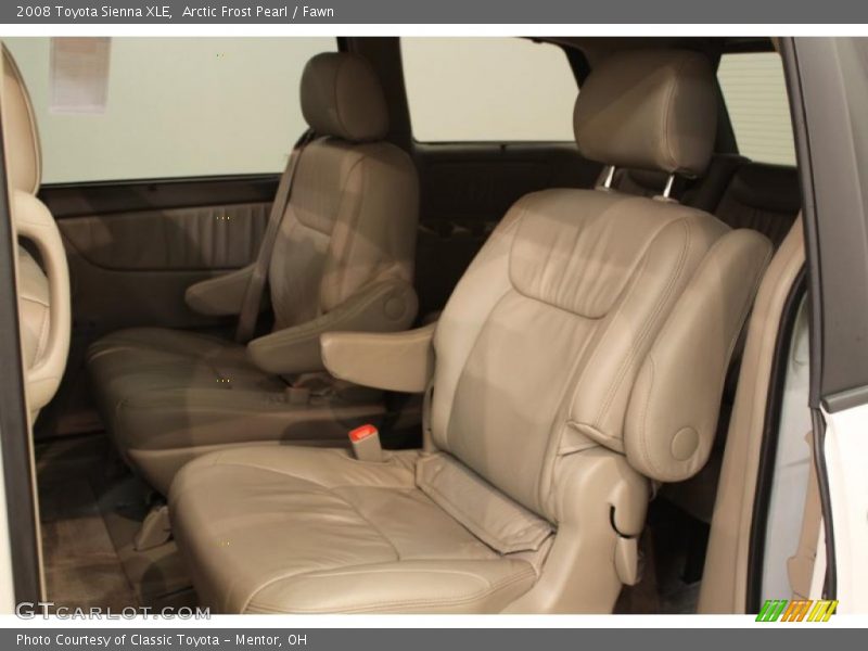 Arctic Frost Pearl / Fawn 2008 Toyota Sienna XLE