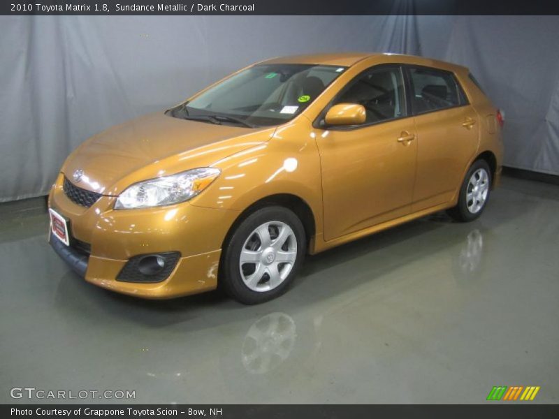 Sundance Metallic / Dark Charcoal 2010 Toyota Matrix 1.8