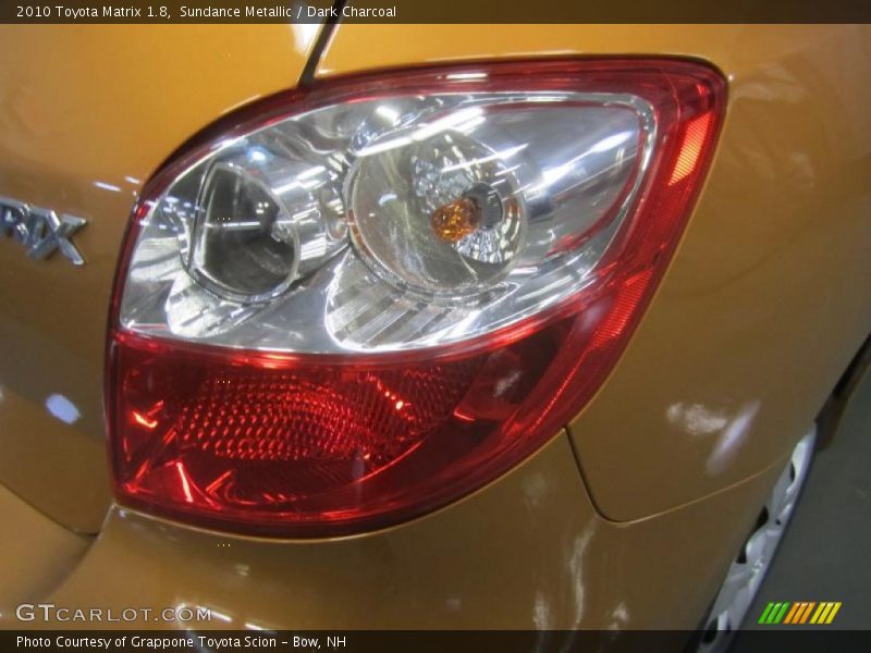 Sundance Metallic / Dark Charcoal 2010 Toyota Matrix 1.8