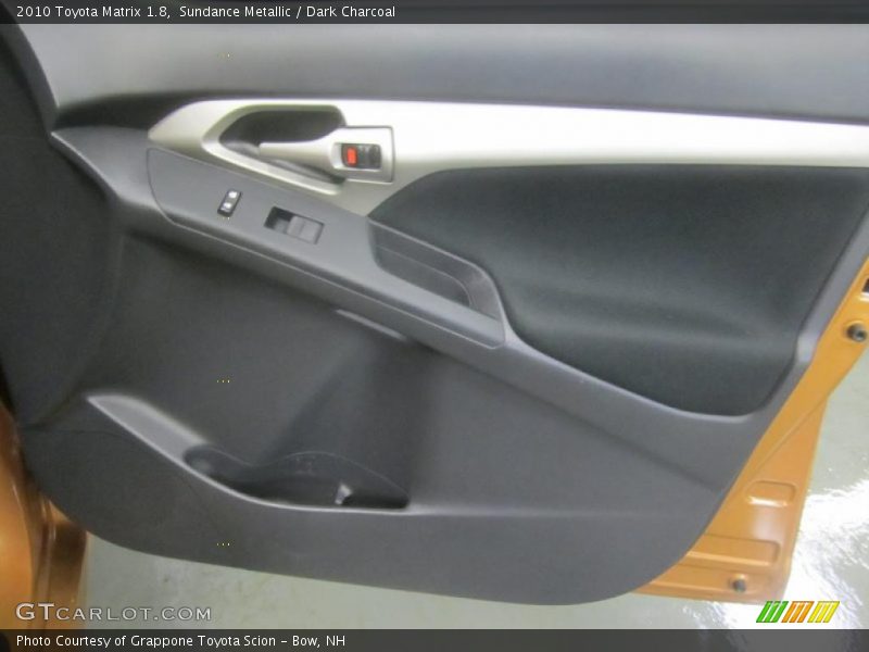 Sundance Metallic / Dark Charcoal 2010 Toyota Matrix 1.8
