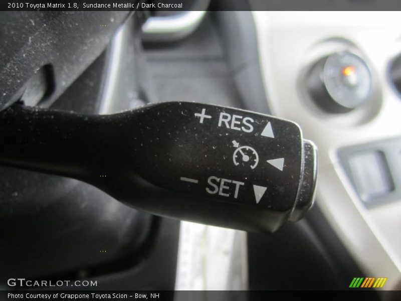 Sundance Metallic / Dark Charcoal 2010 Toyota Matrix 1.8
