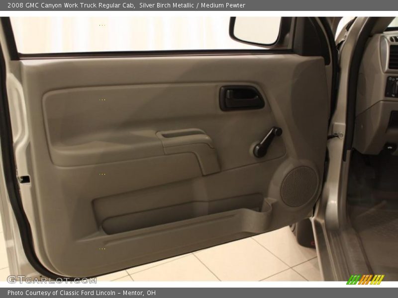 Silver Birch Metallic / Medium Pewter 2008 GMC Canyon Work Truck Regular Cab
