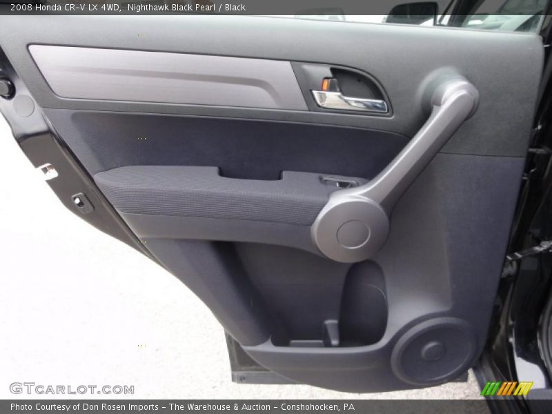 Nighthawk Black Pearl / Black 2008 Honda CR-V LX 4WD
