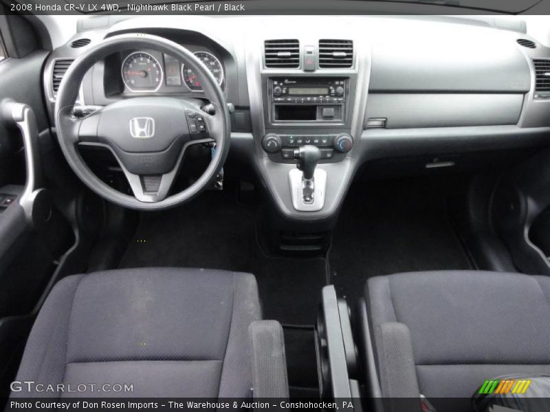 Nighthawk Black Pearl / Black 2008 Honda CR-V LX 4WD