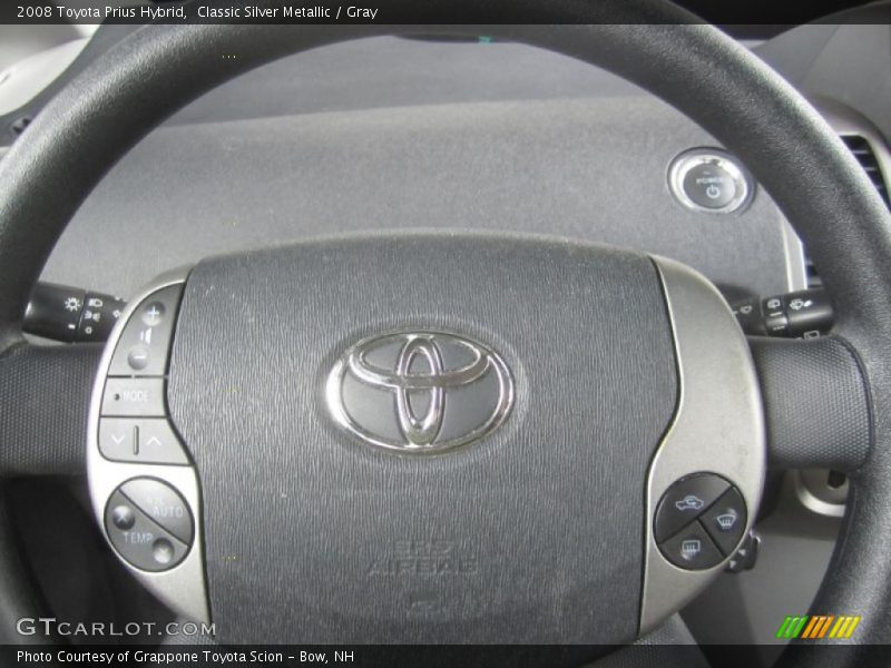 Classic Silver Metallic / Gray 2008 Toyota Prius Hybrid