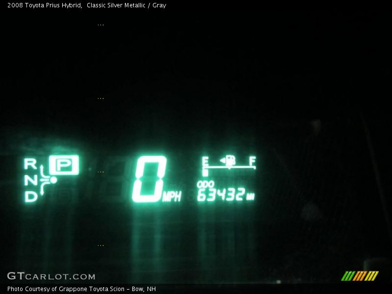 Classic Silver Metallic / Gray 2008 Toyota Prius Hybrid