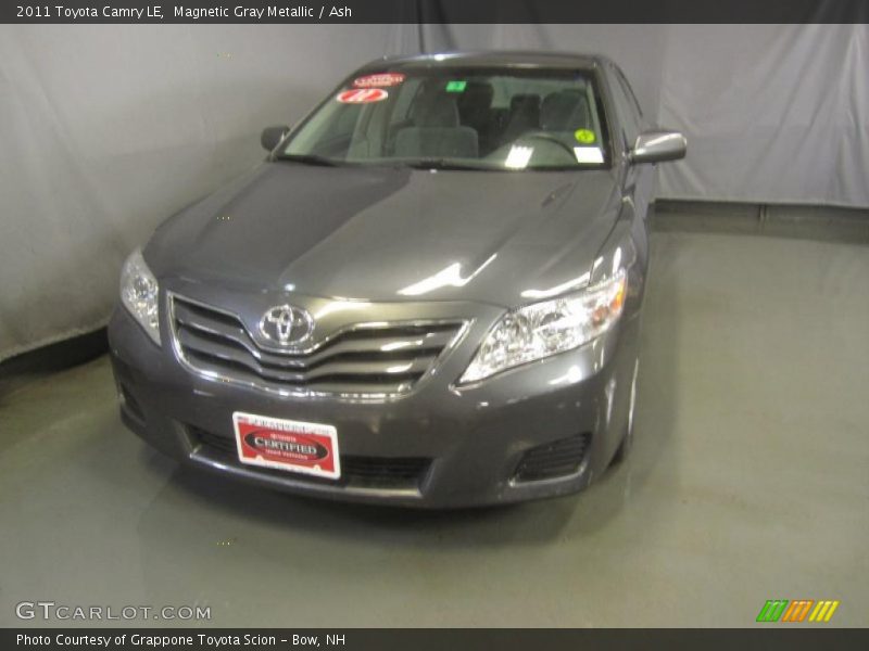 Magnetic Gray Metallic / Ash 2011 Toyota Camry LE