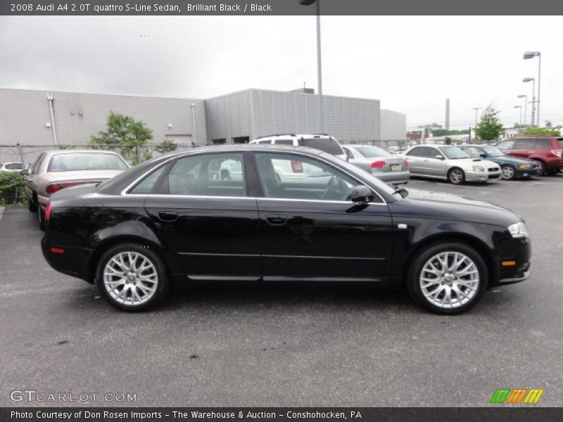  2008 A4 2.0T quattro S-Line Sedan Brilliant Black