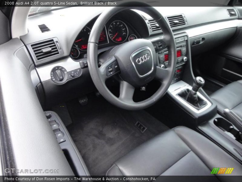  2008 A4 2.0T quattro S-Line Sedan Steering Wheel