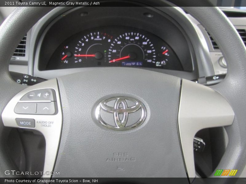 Magnetic Gray Metallic / Ash 2011 Toyota Camry LE