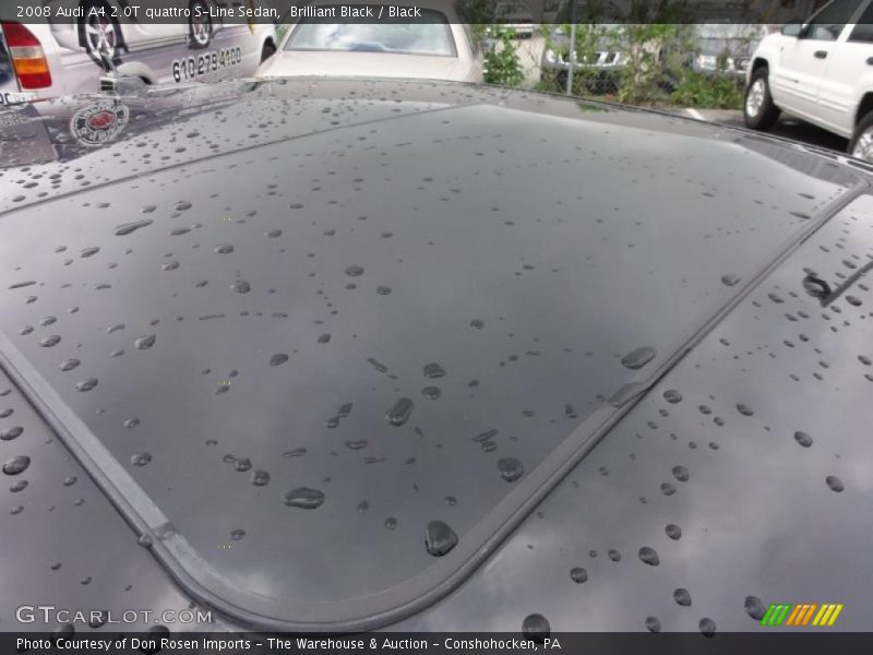 Sunroof of 2008 A4 2.0T quattro S-Line Sedan