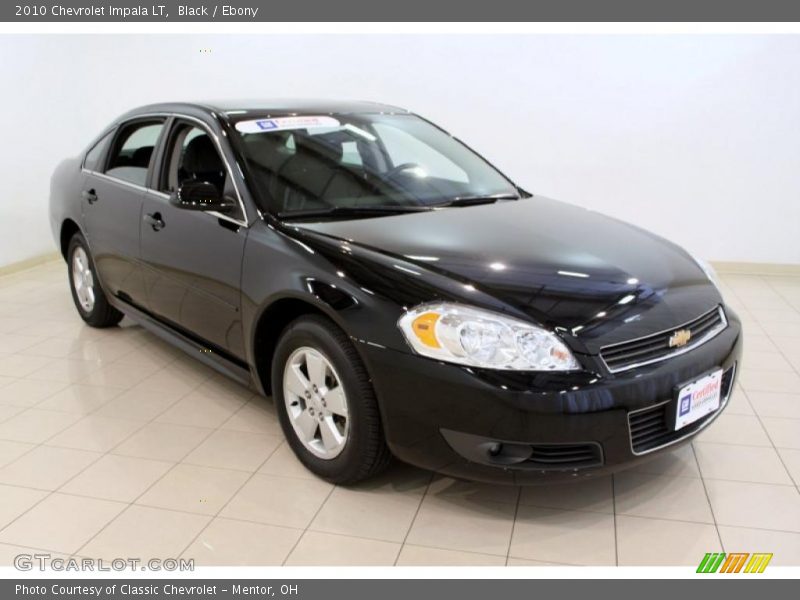 Black / Ebony 2010 Chevrolet Impala LT