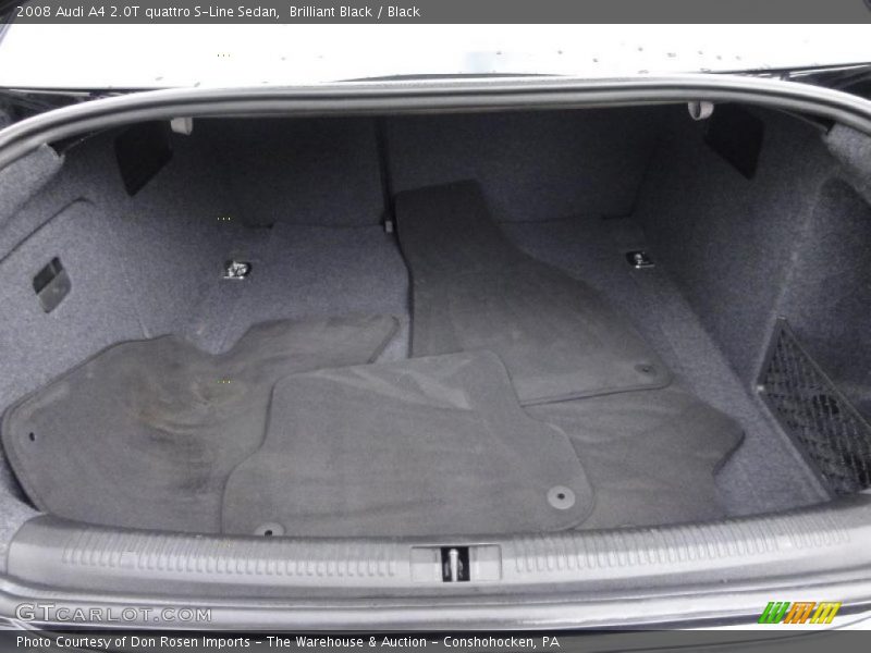 Brilliant Black / Black 2008 Audi A4 2.0T quattro S-Line Sedan