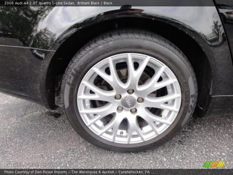  2008 A4 2.0T quattro S-Line Sedan Wheel