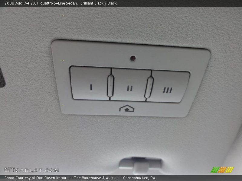 Brilliant Black / Black 2008 Audi A4 2.0T quattro S-Line Sedan