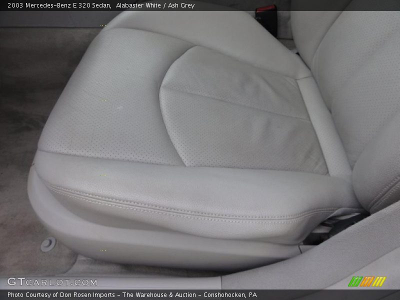 Alabaster White / Ash Grey 2003 Mercedes-Benz E 320 Sedan