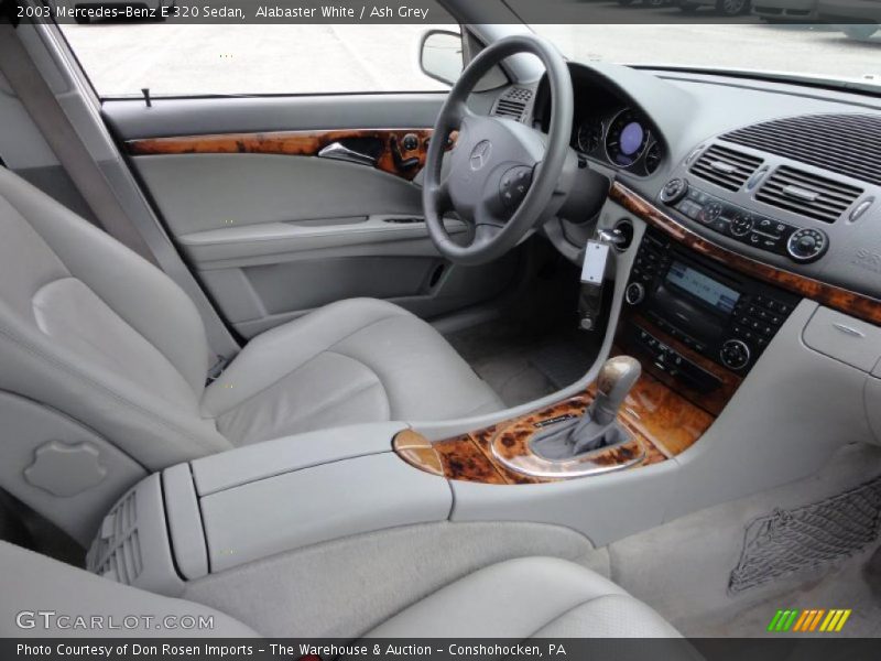 Alabaster White / Ash Grey 2003 Mercedes-Benz E 320 Sedan