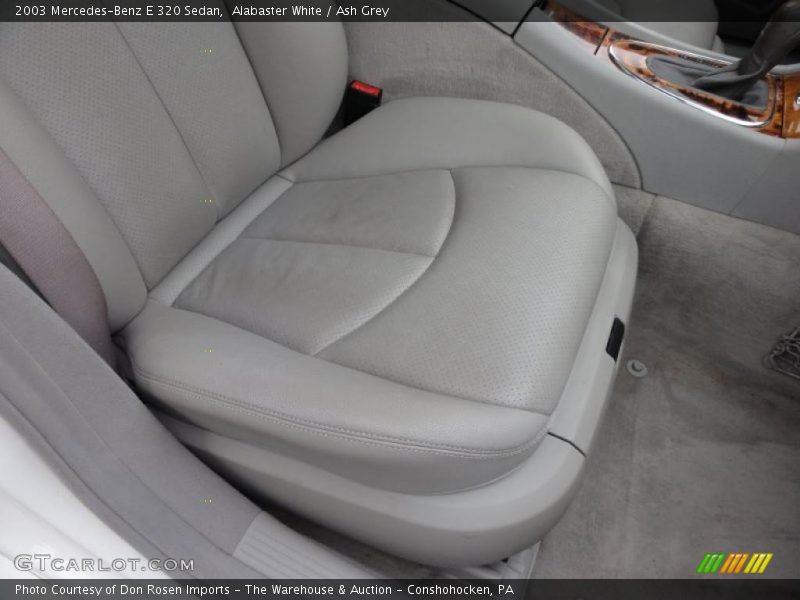 Alabaster White / Ash Grey 2003 Mercedes-Benz E 320 Sedan