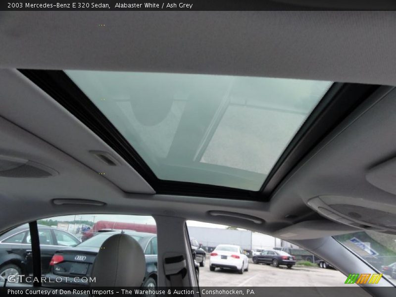 Alabaster White / Ash Grey 2003 Mercedes-Benz E 320 Sedan