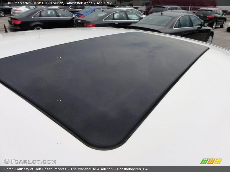 Alabaster White / Ash Grey 2003 Mercedes-Benz E 320 Sedan