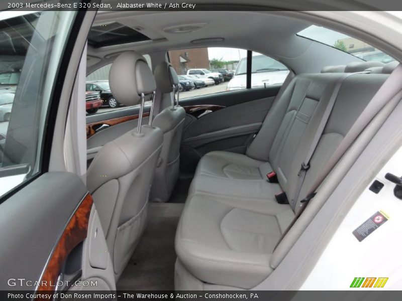 Alabaster White / Ash Grey 2003 Mercedes-Benz E 320 Sedan