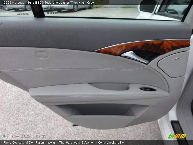 Alabaster White / Ash Grey 2003 Mercedes-Benz E 320 Sedan
