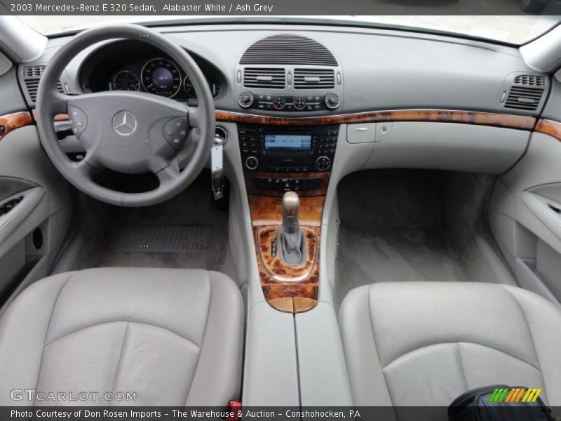 Alabaster White / Ash Grey 2003 Mercedes-Benz E 320 Sedan