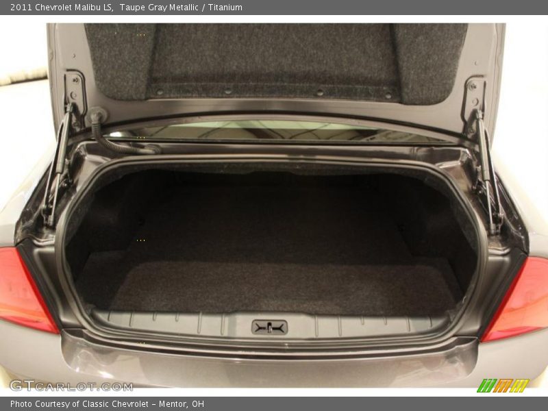 Taupe Gray Metallic / Titanium 2011 Chevrolet Malibu LS
