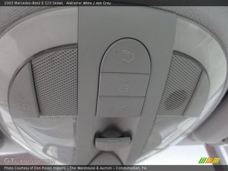 Alabaster White / Ash Grey 2003 Mercedes-Benz E 320 Sedan
