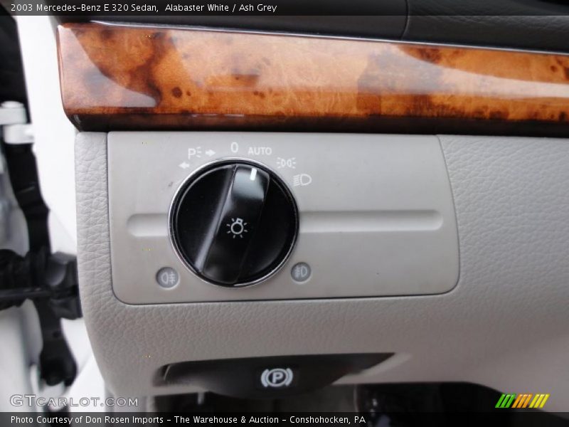 Alabaster White / Ash Grey 2003 Mercedes-Benz E 320 Sedan