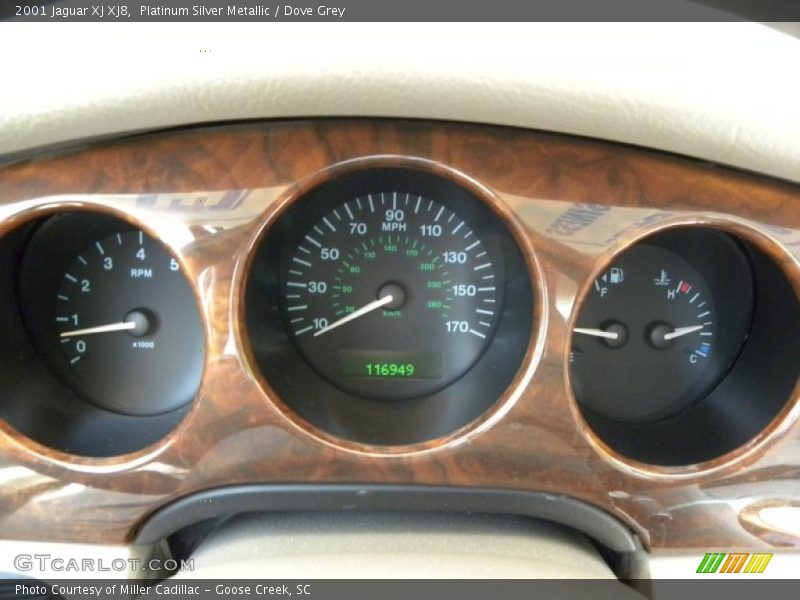  2001 XJ XJ8 XJ8 Gauges