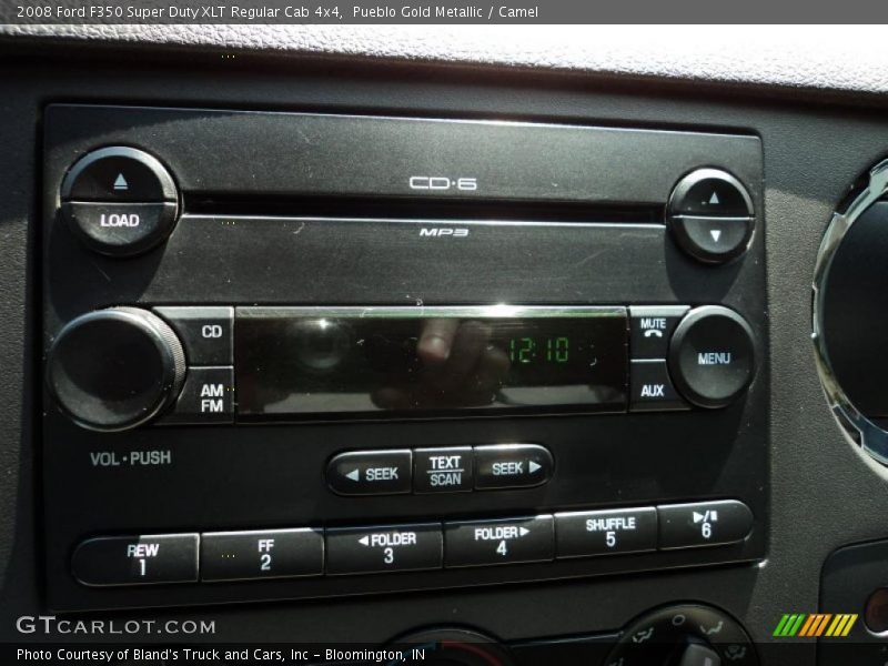 Pueblo Gold Metallic / Camel 2008 Ford F350 Super Duty XLT Regular Cab 4x4