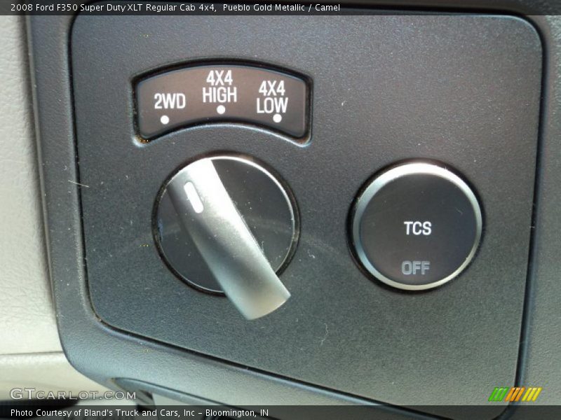 Pueblo Gold Metallic / Camel 2008 Ford F350 Super Duty XLT Regular Cab 4x4