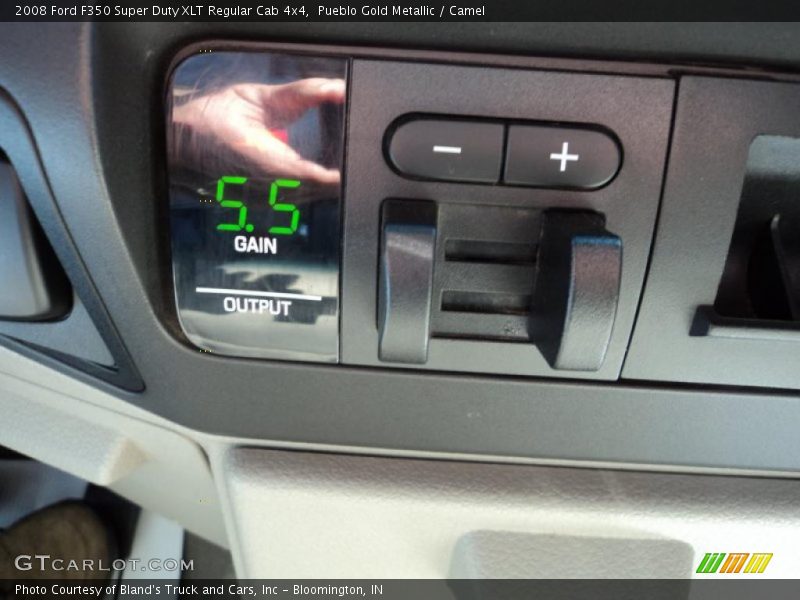 Pueblo Gold Metallic / Camel 2008 Ford F350 Super Duty XLT Regular Cab 4x4