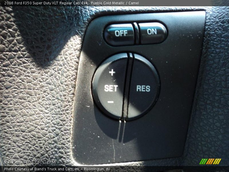 Pueblo Gold Metallic / Camel 2008 Ford F350 Super Duty XLT Regular Cab 4x4