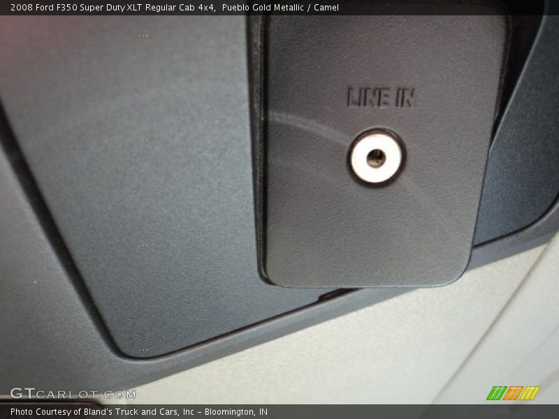 Pueblo Gold Metallic / Camel 2008 Ford F350 Super Duty XLT Regular Cab 4x4
