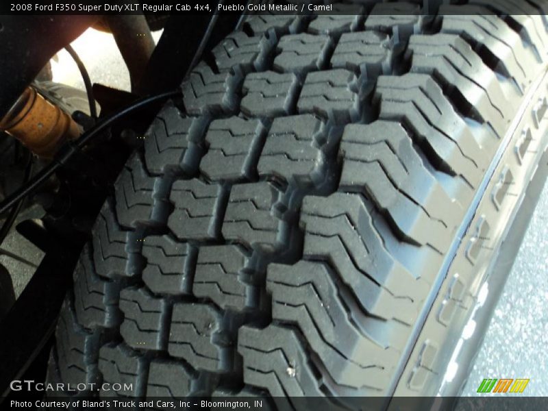 Pueblo Gold Metallic / Camel 2008 Ford F350 Super Duty XLT Regular Cab 4x4