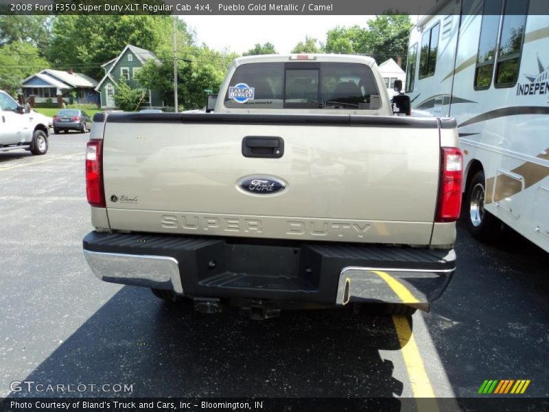 Pueblo Gold Metallic / Camel 2008 Ford F350 Super Duty XLT Regular Cab 4x4