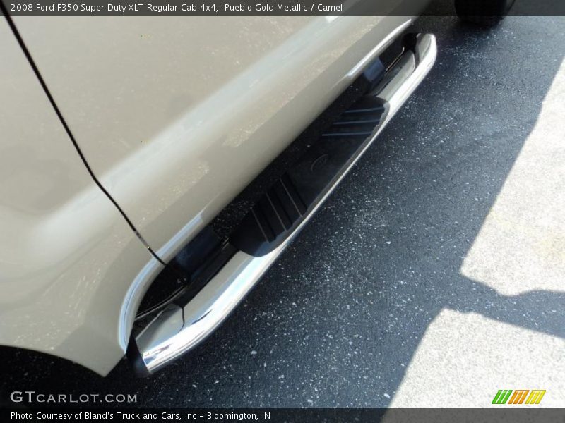 Pueblo Gold Metallic / Camel 2008 Ford F350 Super Duty XLT Regular Cab 4x4