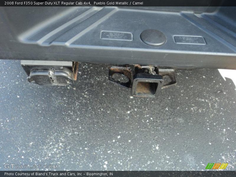 Pueblo Gold Metallic / Camel 2008 Ford F350 Super Duty XLT Regular Cab 4x4