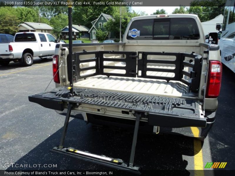 Pueblo Gold Metallic / Camel 2008 Ford F350 Super Duty XLT Regular Cab 4x4