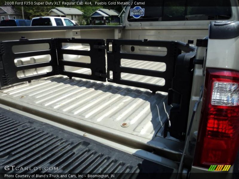 Pueblo Gold Metallic / Camel 2008 Ford F350 Super Duty XLT Regular Cab 4x4