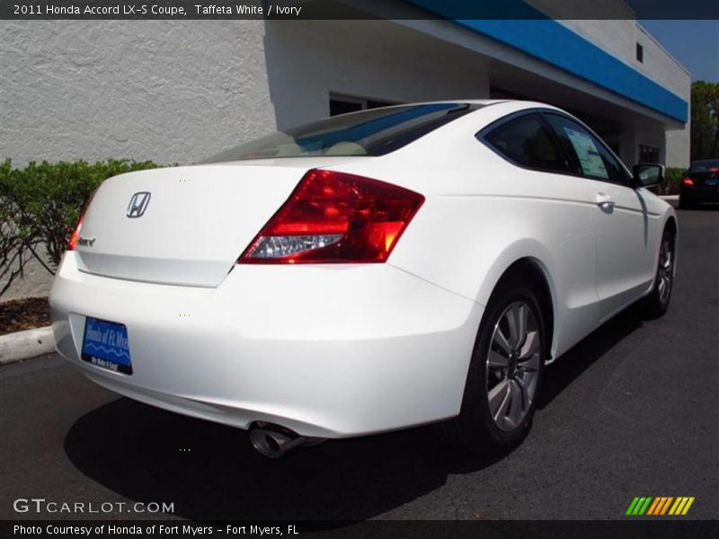 Taffeta White / Ivory 2011 Honda Accord LX-S Coupe