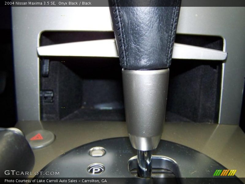 Onyx Black / Black 2004 Nissan Maxima 3.5 SE