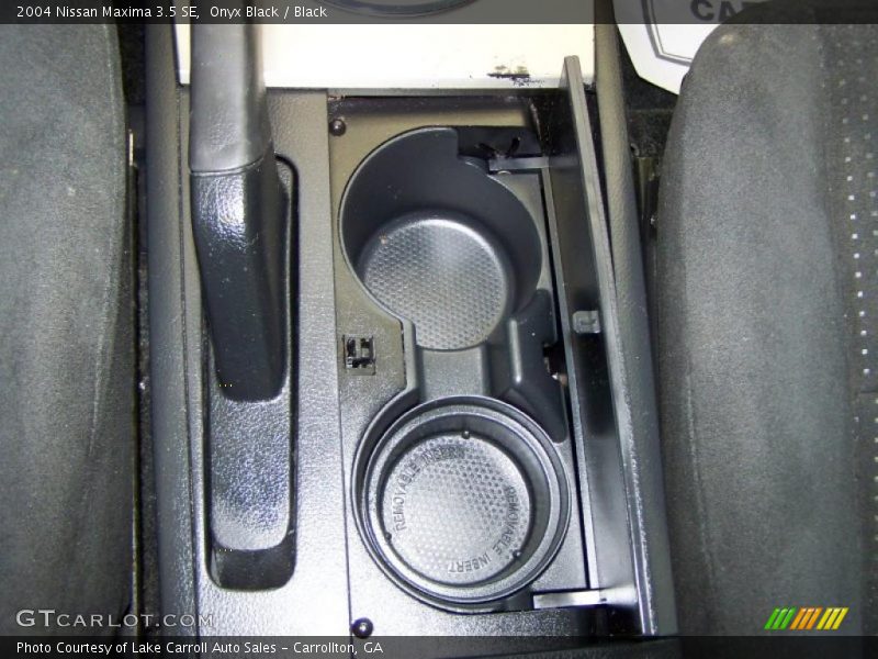Onyx Black / Black 2004 Nissan Maxima 3.5 SE