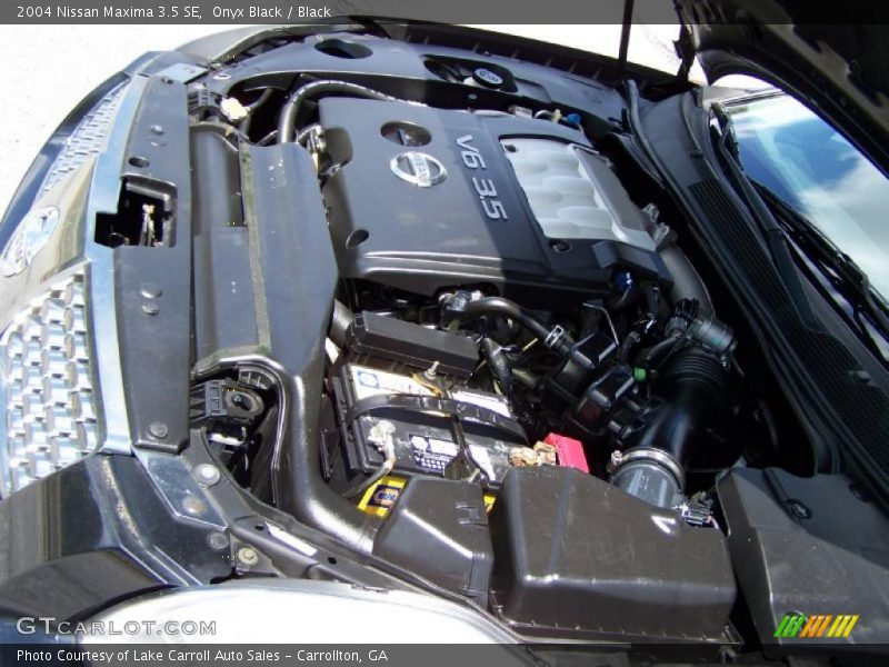 Onyx Black / Black 2004 Nissan Maxima 3.5 SE