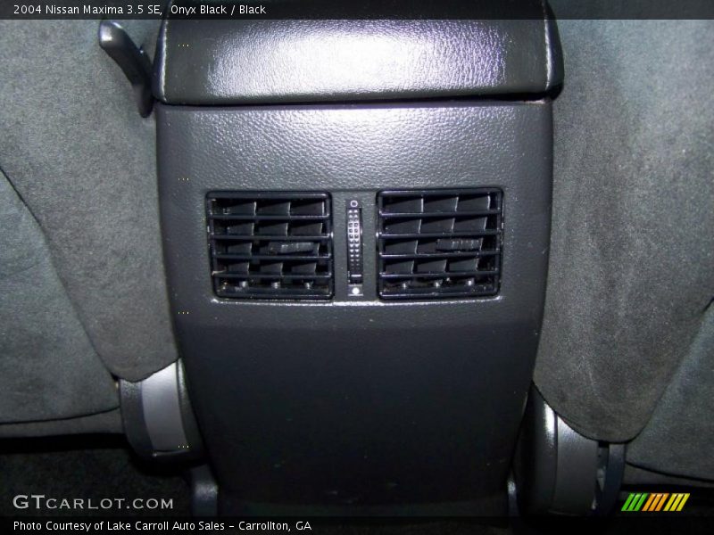 Onyx Black / Black 2004 Nissan Maxima 3.5 SE
