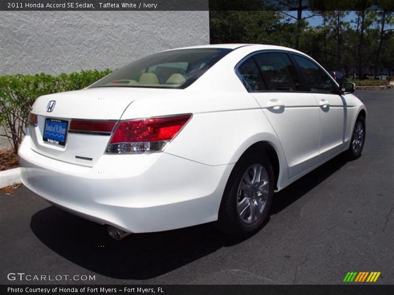 Taffeta White / Ivory 2011 Honda Accord SE Sedan
